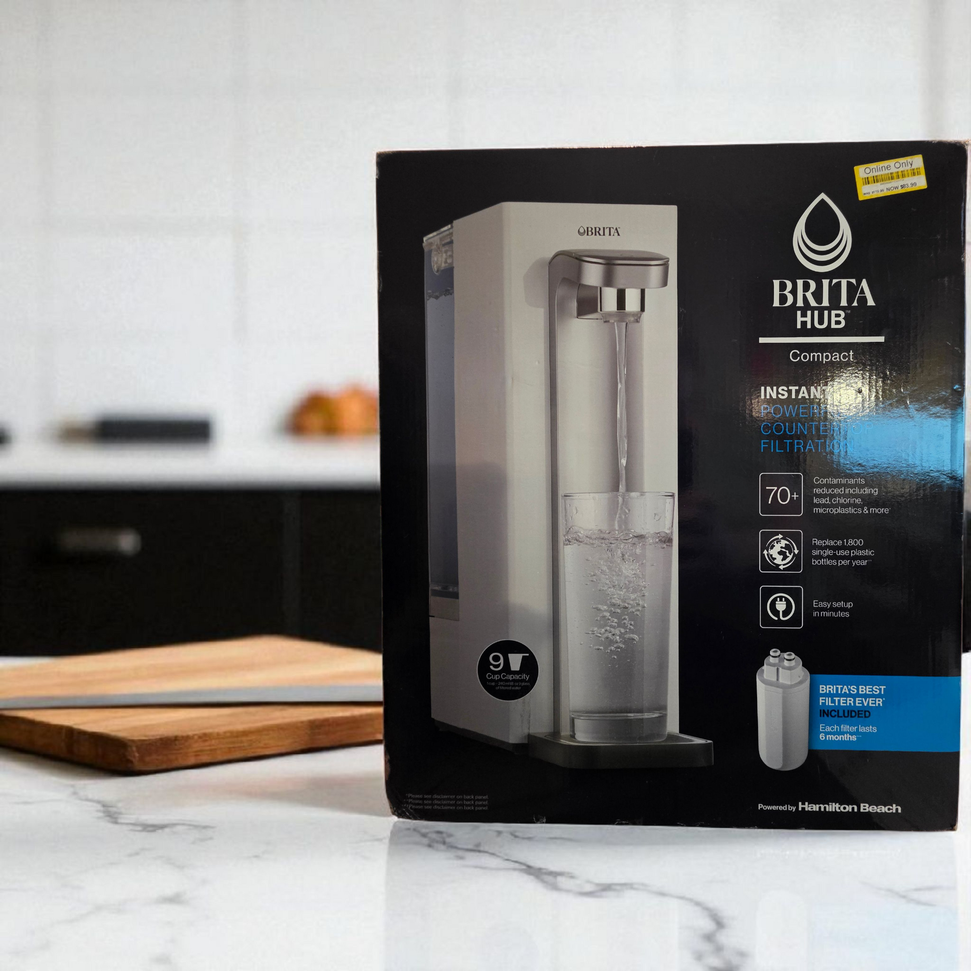 Brita Hub™ Compact Countertop Water Filtration Device (P2-13)