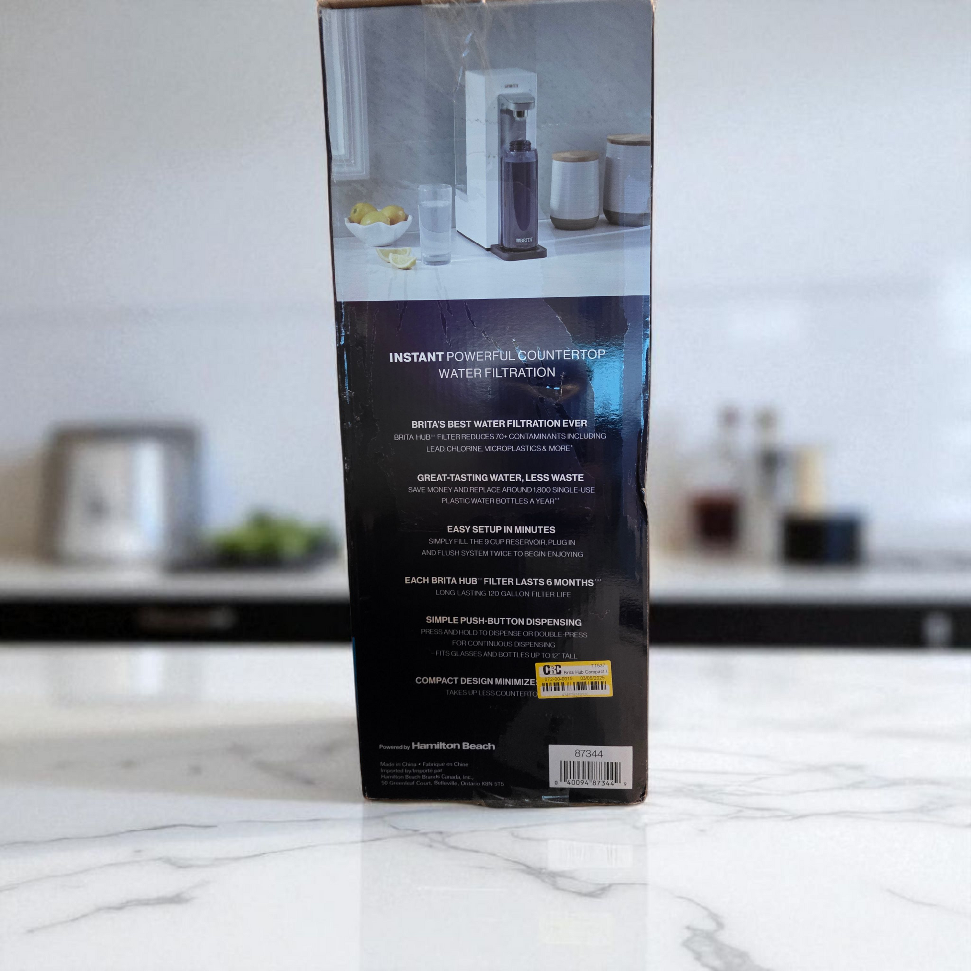 Brita Hub™ Compact Countertop Water Filtration Device (P2-13)