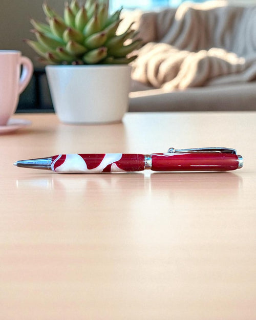 Beautiful handcrafted ball point pen in gift box