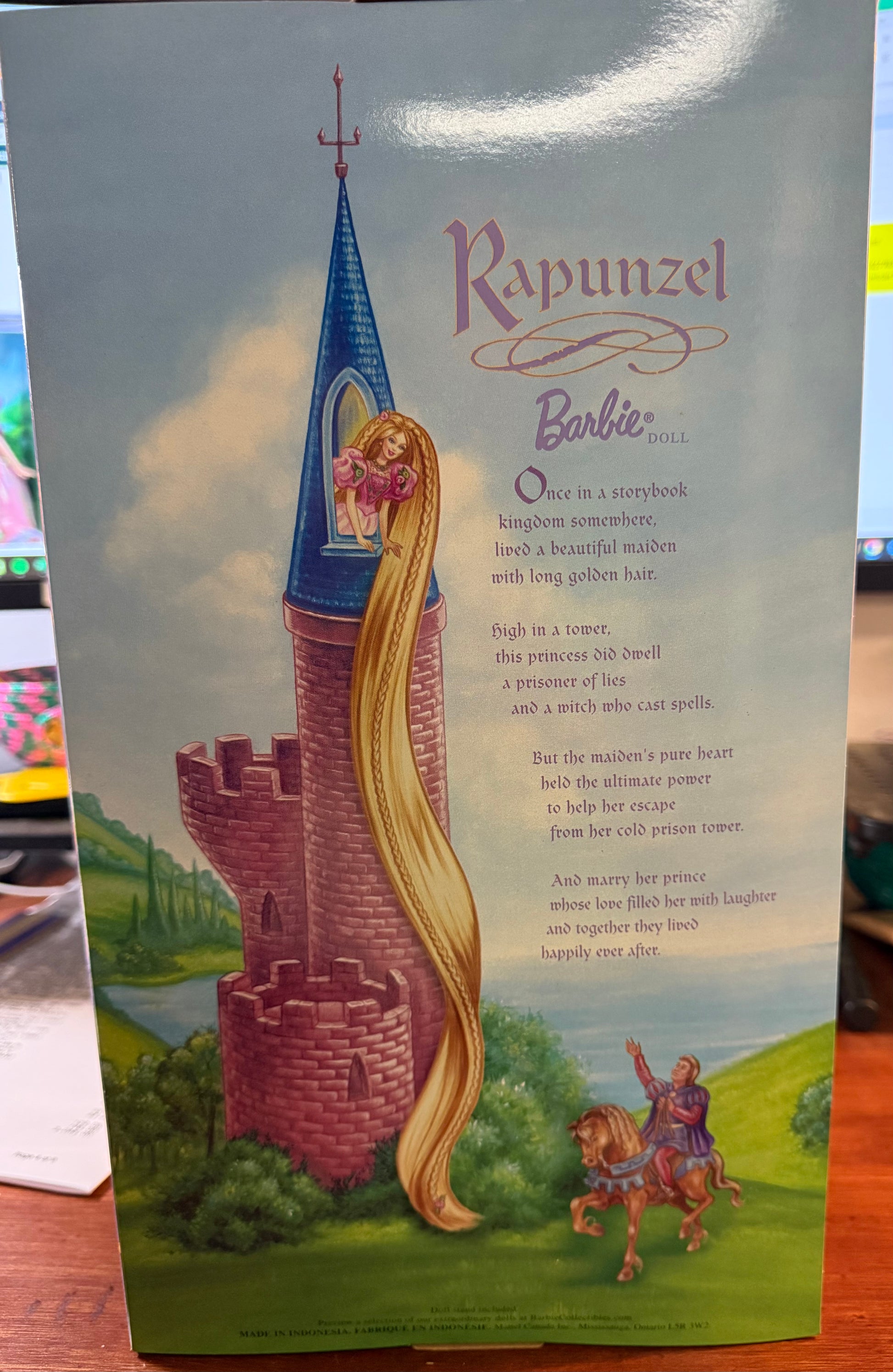 Barbie Rapunzel 2001 - Collectors Edition -NIB!